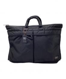 PORTER（ポーター）の古着「TANKER SHORT HELMETBAG(L)」｜ブラック