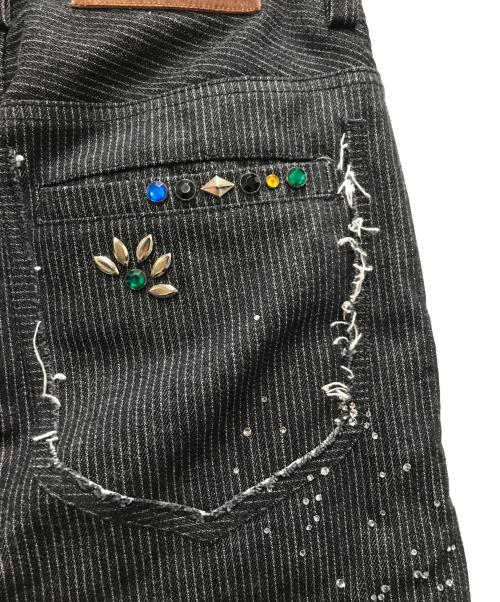 masu（エムエーエスユー）masu (エムエーエスユー) GA**XY PIQUE WORK TROUSERS グレー サイズ:42の古着・服飾アイテム