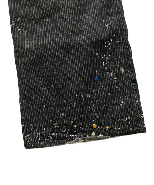 masu（エムエーエスユー）masu (エムエーエスユー) GA**XY PIQUE WORK TROUSERS グレー サイズ:42の古着・服飾アイテム