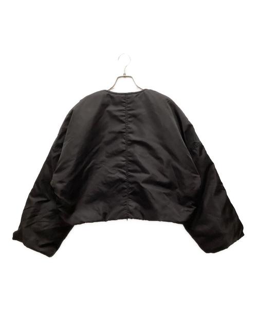 GANNI（ガニー）Ganni (ガニー) ボンバージャケット ブラック サイズ:36の古着・服飾アイテム