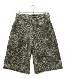 Jaded London（ジェイデッドロンドン）の古着「Clossus Jorts レオパードジョーツ」｜マルチカラー