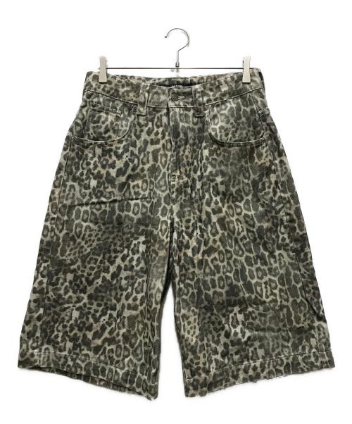 Jaded London（ジェイデッドロンドン）Jaded London (ジェイデッドロンドン) Clossus Jorts レオパードジョーツ マルチカラー サイズ:28の古着・服飾アイテム