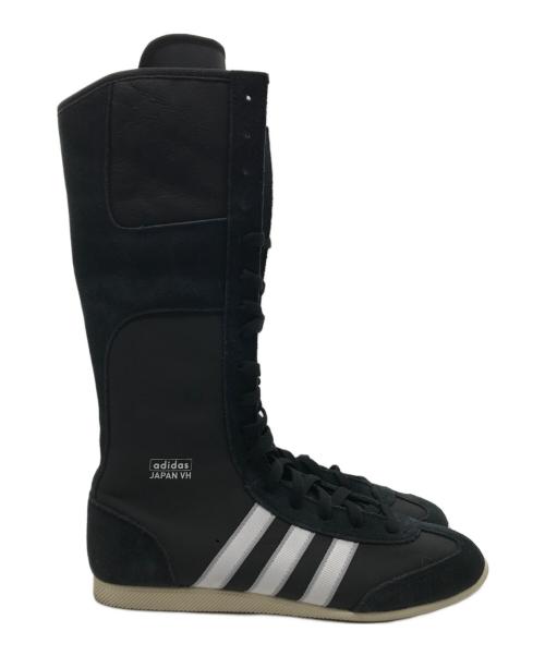 adidas（アディダス）adidas (アディダス) Japan VH ハイカットスニーカー ブラック サイズ:25cmの古着・服飾アイテム
