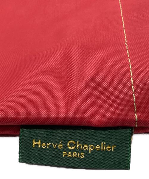 Herve Chapelier（エルベシャプリエ）Herve Chapelier (エルベシャプリエ) 舟形トートバッグ レッド×グリーン サイズ:FREEの古着・服飾アイテム