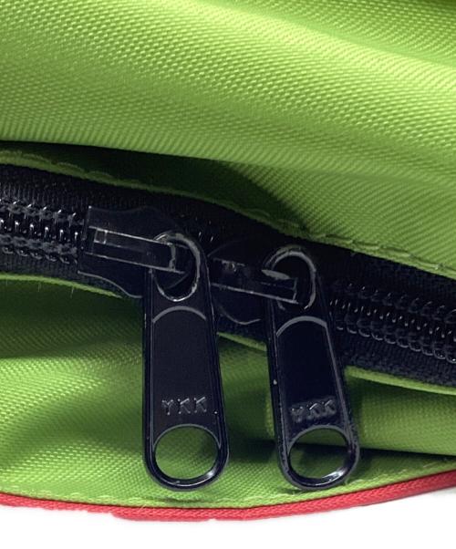 Herve Chapelier（エルベシャプリエ）Herve Chapelier (エルベシャプリエ) 舟形トートバッグ レッド×グリーン サイズ:FREEの古着・服飾アイテム