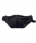 PORTERポーター）の古着「TANKER WAIST BAG」｜ブラック