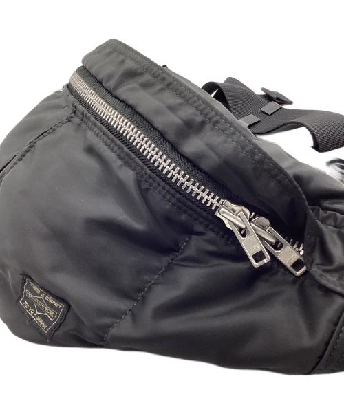 PORTER（ポーター）PORTER (ポーター) TANKER WAIST BAG ブラックの古着・服飾アイテム