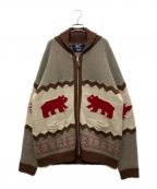Denhamデンハム）の古着「a IN U STORY KNIT」｜ベージュ