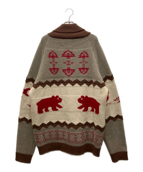Denham（デンハム）Denham (デンハム) a IN U STORY KNIT ベージュ サイズ:XLの古着・服飾アイテム