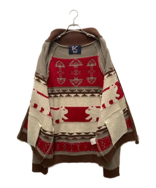 Denham（デンハム）Denham (デンハム) a IN U STORY KNIT ベージュ サイズ:XLの古着・服飾アイテム