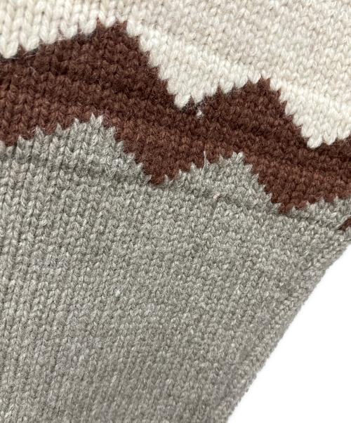 Denham（デンハム）Denham (デンハム) a IN U STORY KNIT ベージュ サイズ:XLの古着・服飾アイテム