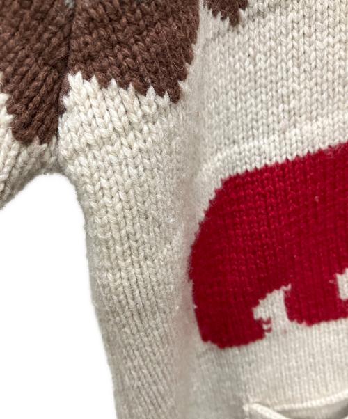 Denham（デンハム）Denham (デンハム) a IN U STORY KNIT ベージュ サイズ:XLの古着・服飾アイテム