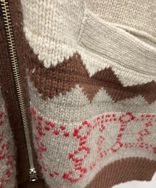 Denham（デンハム）Denham (デンハム) a IN U STORY KNIT ベージュ サイズ:XLの古着・服飾アイテム