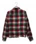 WACKO MARIA (ワコマリア) オンブレチェックシャツ レッド×ブラック サイズ:S：8000円