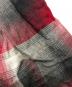 中古・古着 WACKO MARIA (ワコマリア) オンブレチェックシャツ レッド×ブラック サイズ:S：8000円