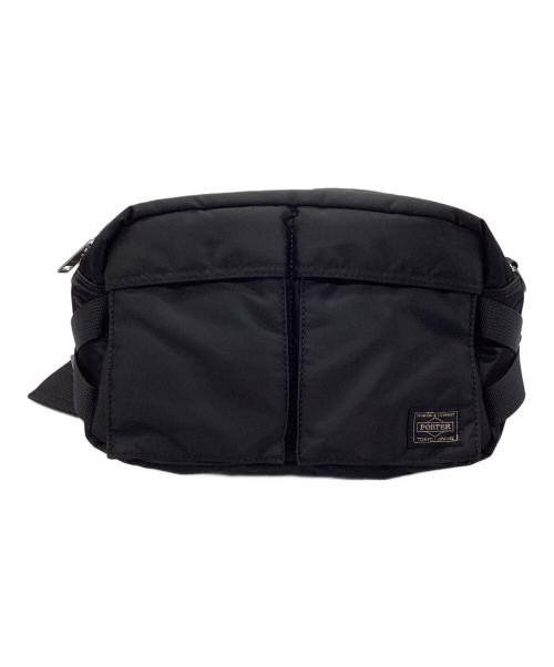 PORTER（ポーター）PORTER (ポーター) TANKER WAIST BAG ブラックの古着・服飾アイテム