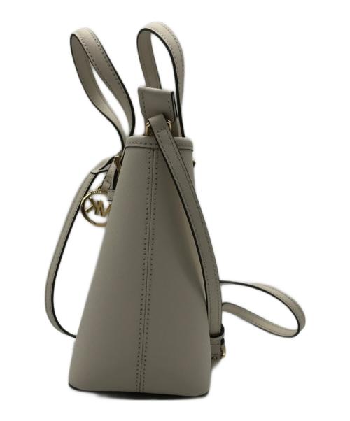 MICHAEL KORS（マイケルコース）MICHAEL KORS (マイケルコース) 2WAYバッグ ベージュの古着・服飾アイテム