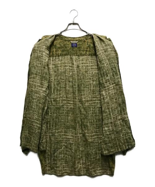 C.P COMPANY（シーピーカンパニー）C.P COMPANY (シーピーカンパニー) 95ss リネンシャツ グリーン サイズ:3の古着・服飾アイテム