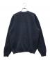 MAISON KITSUNE (メゾンキツネ) HANDWRITING COMFORT CARDIGAN ブルー サイズ:M：15000円