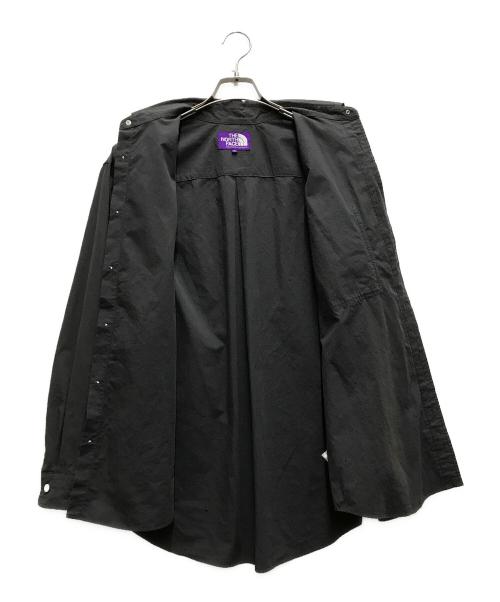 THE NORTHFACE PURPLELABEL（ザ・ノースフェイス パープルレーベル）THE NORTHFACE PURPLELABEL (ザ・ノースフェイス パープルレーベル) Regular Collar Field Shirt グレー サイズ:Mの古着・服飾アイテム