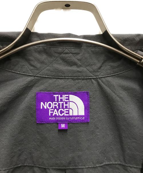 THE NORTHFACE PURPLELABEL（ザ・ノースフェイス パープルレーベル）THE NORTHFACE PURPLELABEL (ザ・ノースフェイス パープルレーベル) Regular Collar Field Shirt グレー サイズ:Mの古着・服飾アイテム