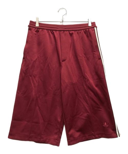 adidas（アディダス）adidas (アディダス) WALES BONNER (ウェールズボナー) Track Shorts トラックパンツ レッド サイズ:Mの古着・服飾アイテム
