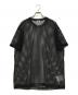 COMME des GARCONS HOMME PLUS（コムデギャルソンオムプリュス）の古着「メッシュTシャツ」｜ブラック