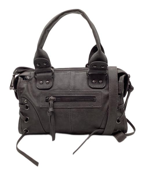 fancyclub（ファンシークラブ）fancyclub (ファンシークラブ) スタッズ2WAYバッグ グレーの古着・服飾アイテム