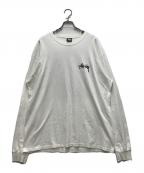 stussyステューシー）の古着「8ボールグラデーションtシャツ」｜ネイビー