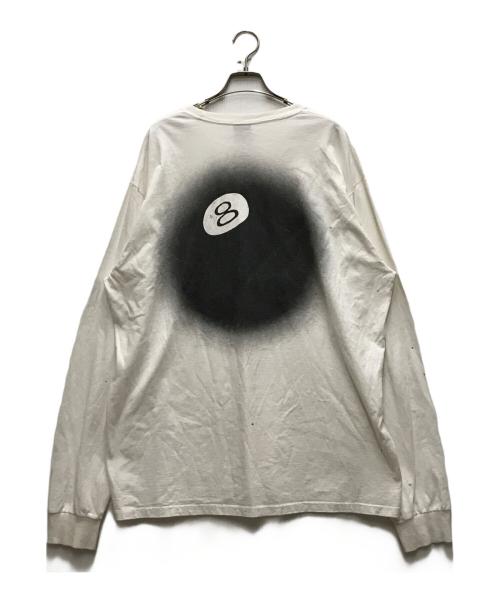 stussy（ステューシー）stussy (ステューシー) 8ボールグラデーションtシャツ ネイビー サイズ:XLの古着・服飾アイテム