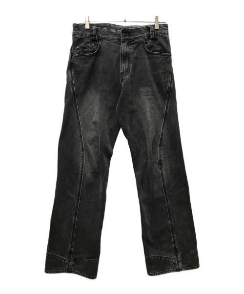 PLASTICPRODUCT（プラスティックプロダクト）PLASTICPRODUCT (プラスティックプロダクト) MPa Washing Denim Pants デニムパンツ ブラック サイズ:Mの古着・服飾アイテム