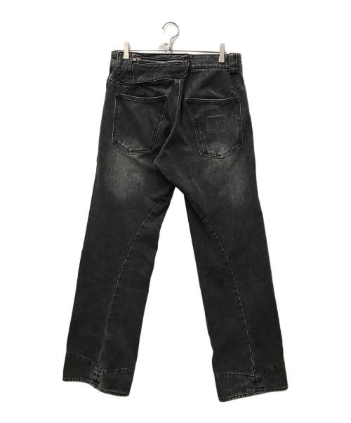 PLASTICPRODUCT（プラスティックプロダクト）PLASTICPRODUCT (プラスティックプロダクト) MPa Washing Denim Pants デニムパンツ ブラック サイズ:Mの古着・服飾アイテム