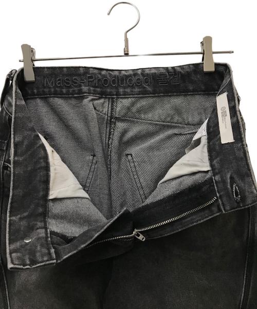 PLASTICPRODUCT（プラスティックプロダクト）PLASTICPRODUCT (プラスティックプロダクト) MPa Washing Denim Pants デニムパンツ ブラック サイズ:Mの古着・服飾アイテム