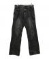 PLASTICPRODUCT（プラスティックプロダクト）の古着「MPa Washing Denim Pants デニムパンツ」｜ブラック
