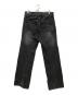 PLASTICPRODUCT (プラスティックプロダクト) MPa Washing Denim Pants デニムパンツ ブラック サイズ:M：11000円