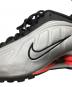 中古・古着 NIKE (ナイキ) SHOX R4 METALLIC SILVER/METALLIC SILVER-BLACK ブラック サイズ:26.5cm：10000円