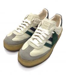 adidas×KITH RONNIE FIEG×CLARKS（アディダス×キスロニーフィグ×クラークス）の古着「8Th Street Samba KITHmas "Collegiate Green"」｜ベージュ