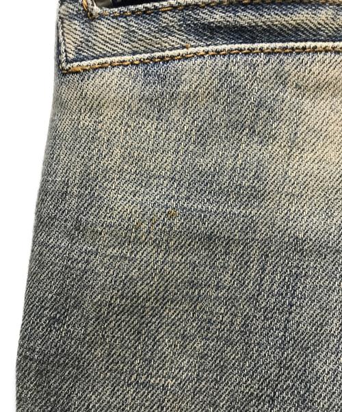 BALMAIN（バルマン）BALMAIN (バルマン) バイカ―デニムパンツ インディゴ サイズ:34の古着・服飾アイテム