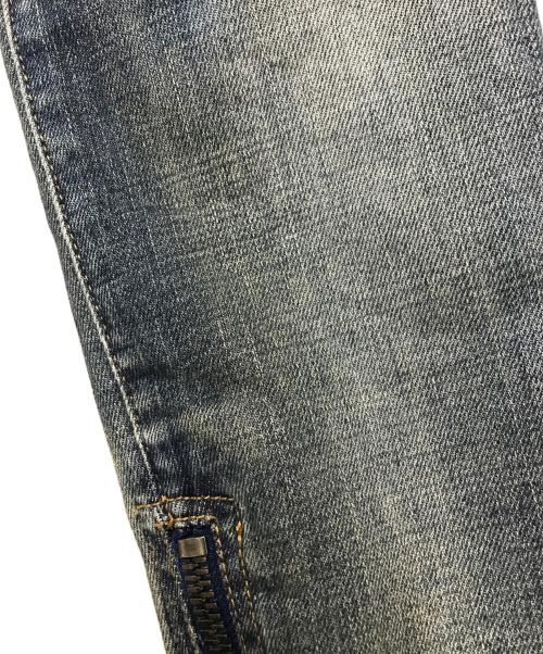 BALMAIN（バルマン）BALMAIN (バルマン) バイカ―デニムパンツ インディゴ サイズ:34の古着・服飾アイテム