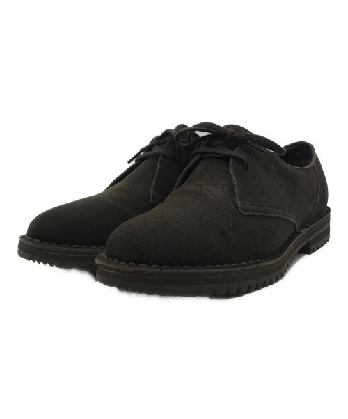 Bbb Lll Aaa Hhh（ブラブラブラ）Bbb Lll Aaa Hhh (ブラブラブラ) PLAIN TOE SHOES ブラウン サイズ:26.5cmの古着・服飾アイテム