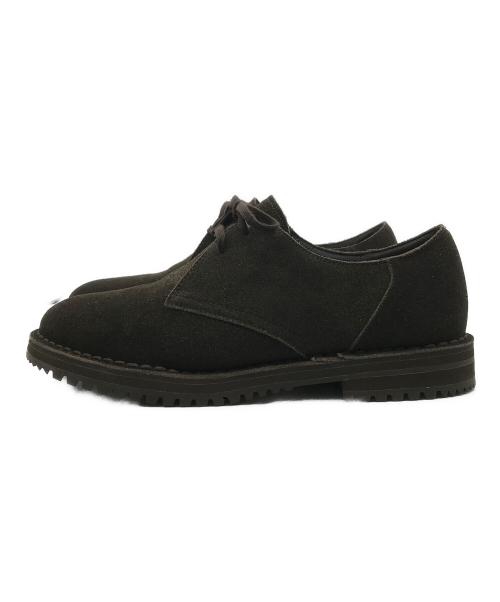 Bbb Lll Aaa Hhh（ブラブラブラ）Bbb Lll Aaa Hhh (ブラブラブラ) PLAIN TOE SHOES ブラウン サイズ:26.5cmの古着・服飾アイテム