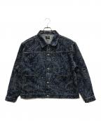 Needlesニードルズ）の古着「M.W. Jean Jacket」｜ネイビー