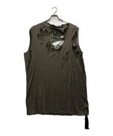 RICK OWENS（リックオウエンス）の古着「TARP T」｜ブラウン