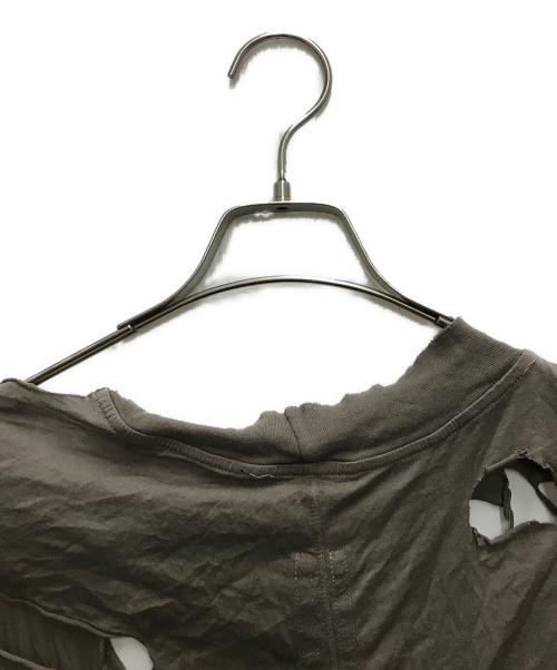 RICK OWENS（リックオウエンス）RICK OWENS (リックオウエンス) TARP T ブラウン サイズ:Lの古着・服飾アイテム