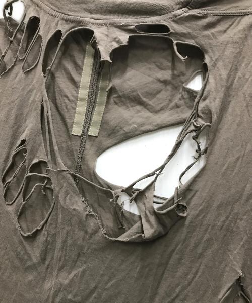 RICK OWENS（リックオウエンス）RICK OWENS (リックオウエンス) TARP T ブラウン サイズ:Lの古着・服飾アイテム