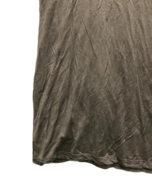RICK OWENS（リックオウエンス）RICK OWENS (リックオウエンス) TARP T ブラウン サイズ:Lの古着・服飾アイテム