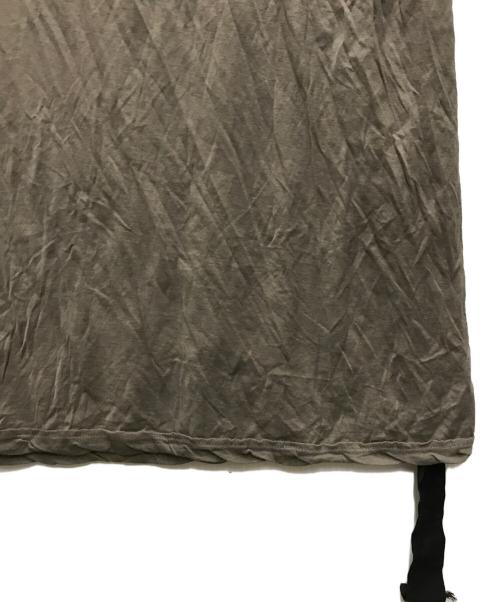 RICK OWENS（リックオウエンス）RICK OWENS (リックオウエンス) TARP T ブラウン サイズ:Lの古着・服飾アイテム