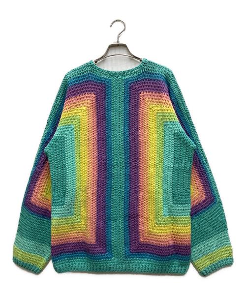 SUPREME（シュプリーム）Supreme (シュプリーム) 22SS Hand Crocheted Sweater マルチカラー サイズ:Lの古着・服飾アイテム
