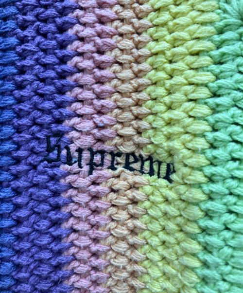 SUPREME（シュプリーム）Supreme (シュプリーム) 22SS Hand Crocheted Sweater マルチカラー サイズ:Lの古着・服飾アイテム