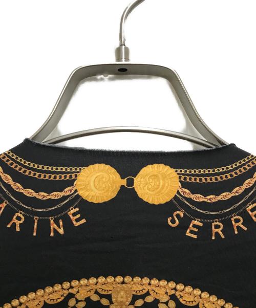 MARINE SERRE（マリーンセル）MARINE SERRE (マリーンセル) Ornament Jewelry Second Skin ブラック サイズ:Sの古着・服飾アイテム